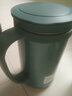 虎牌（TIGER）不锈钢泡茶杯真空茶滤网杯男女办公杯毕业礼物 CWM-A050 500ml 森林绿AM 500ml 实拍图