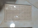 荣宝斋 四字米字格书画纸 半生熟宣书法练习纸学生初学者毛笔纸手工纸套装批发不洇墨毛边纸文房四宝 6cm*8米字格/100张（仿古黑格）【买1贈1】 实拍图