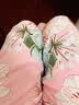 隽燕飞妈妈绵绸睡衣女夏天纯棉绸老人家居服套装人造棉夏季薄款两件套 【瞬间凉感】2174 面若桃花 4XL 实拍图