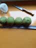 老农哥【现货】青皮核桃麻核桃官帽狮子头鸡心虎头把玩带皮自开新果  鸡心61-62mm一对 实拍图