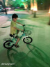 艾梦琪 儿童自行车女孩脚踏车18/20/22寸童车6-10岁学生单车 单速粉色 18寸适合身高115-135cm 实拍图