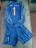 KELME/卡尔美足球守门员服长袖套装男透气吸汗比赛训练门将服印制 天蓝 L/175 实拍图