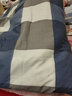 柳伊（Liuei）带被套的棉花被单人宿舍学生被子全棉被罩春秋被芯新疆棉被冬被 蓝域空间-被子被套套装 160x210cm/4斤棉花 春秋被 实拍图