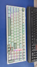 RK R98三模机械键盘无线2.4G蓝牙有线客制化Gasket热插拔99键无冲PBT键帽电竞游戏办公空青RGB烟青轴 实拍图