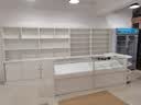 雅仕邦 超市收银台前台柜简约烟酒柜展示柜便利店吧台转角柜台生态板 白色 烟柜长120*50*91cm 实拍图