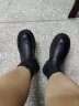 百丽切尔西靴女商场同款黑色英伦皮靴短靴加绒X2G2DDD1 黑色-绒里 35 实拍图