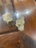 松窗梦语亚克力发卡ab面蝴蝶结刘海夹侧边夹精致百搭发夹4.5cm小号抓夹 香槟色蝴蝶结抓夹【2个装】 实拍图
