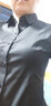 DGPZ 衬衫女通勤衬衣免烫抗皱商务休闲显瘦女士正装面试上衣Q0423 黑色长 XL （115-125）斤 实拍图