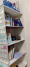 左昊书架落地置物架一体靠墙整墙实木色置物柜子储物柜展示柜家用书柜 【加深6层】暖白色60*30*180cm 实拍图