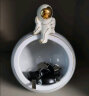 帕美居宇航员玄关钥匙收纳摆件创意北欧家居桌面软装饰品酒柜太空人摆设 白色收纳太空人 实拍图