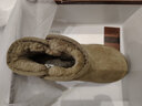 骆驼（CAMEL）雪地靴女简约反绒增高厚底套筒保暖靴 L23W275056 卡其 38  实拍图