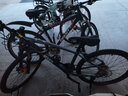 永久山地自行车26英寸21速碟刹款减震前叉男女式成人学生城市越野单车 21速24英寸钢架线碟 灰色 实拍图