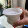 元兮 高档德化白瓷茶漏公道杯套装全瓷过滤 羊脂玉滤茶器茶水分离网底座架 公道杯加茶漏一体大号陶瓷加厚 全瓷茶漏片+底座（羊脂玉白瓷） 实拍图