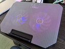 拉拓适用于小米笔记本电脑散热器红米散热底座15pro风冷涡轮16英寸手提外置静音降温神器散热板拉拓 银色畅享升级版【双涡轮风扇】风速可调 四档高度 实拍图