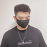AHK王一博同款指环项链男女潮流嘻哈吊坠七夕情人节礼物送男女朋友 【王一博同款】圆牌戒指双环项链 实拍图