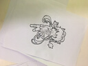 好笔迹（HAOBIJI） 好笔迹刻度a2a3a4拷贝台透光板拷贝板书法临摹台练字板绘画台可调亮度平板 A4三档黑网格（三档调光）【安卓-USB接口】 带原装电源线 自备插头 实拍图