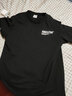 航海日志短袖男士t恤韩版潮宽松体恤2023新款T恤男上衣夏季纯棉港风打底衫 黑色0229 XL码 175-180cm 130-150斤 实拍图