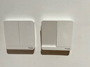施耐德开关插座面板 皓呈升级款 家用86型墙壁电源插座 皓隽单六类电脑 实拍图