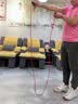 LEDOMODA负重跳绳成人减肥运动健身器材棉绳儿童学生体能训练尼龙绳跳绳 8MM棉跳绳2.9米基础款180g红色 实拍图