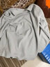 骆驼（CAMEL）圆领抓绒衣简约保暖长袖T恤情侣款打底衫 A1W2VaV109 太空灰 L 实拍图