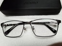 精工（SEIKO）眼镜架光学镜架男中大脸商务钛架HC1024 56mm HC1025 55MM 镜架+万新1.60防蓝光镜片 实拍图