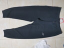 李宁（LI-NING）运动裤男春秋款卫裤男收口健身束脚跑步大码宽松训练裤子 黑（收口-加绒） 3XL 实拍图