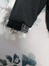 罗蒙（ROMON）外套男春秋时尚翻领商务休闲夹克上衣男百搭棒球服男装1703黑3XL 实拍图