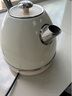 一特（EnTech）2000W速热烧水壶 家用恒温智能语音电热水壶 保温加厚304不锈钢电茶壶自动断电 大容量 1.6L ET804奶白色-声控款 实拍图