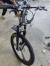 飞鸽（FLYING PIGEON）山地自行车成人男女变速山地车青少年中小学生车越野户外骑行单车 【铝合金】G8002代-三刀轮-黑色 24寸轮组（适合145-170cm） 24速标准版 实拍图