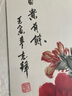 迅典（XUNDIAN）九鱼图玄关装饰画国画纯手绘花鸟挂画客厅入户走廊过道竖版风景画 富贵有余 实木带框63*123厘米 实拍图
