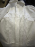 罗蒙白衬衫女童长袖衬衫棉白色打底衬衣 白色蕾丝 170 晒单实拍图