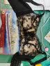 梦芭蒂内衣女刺绣蕾丝乳胶文胸大胸显小显瘦薄款无钢圈聚拢防下垂胸罩 实拍图