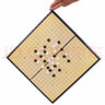 御圣 围棋棋盘五子棋磁性围棋子儿童学生初学者入门黑白棋子便携式 (围棋)中号款磁性+19路折叠棋盘 实拍图