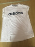 阿迪达斯（adidas）t恤男装女装 2026夏季新款情侣装短袖运动服潮流宽松半袖休闲上衣 奇妙浅灰绿-KA7290 /情侣单件装/快干修身 S 实拍图