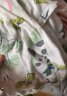 威尔贝鲁（WELLBER）婴儿睡袋儿童棉毛布长袖分腿防踢被宝宝春夏连体睡衣竹海熊猫100 晒单实拍图