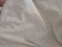 尚都比拉提花肌理感针织圆领短袖t恤女夏季休闲上衣小个子 浅杏色 M  晒单实拍图