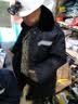 艾买 保安大衣 男冬季加厚棉服保安服冬装多功能大衣中长款保暖防寒服执勤棉衣 加长款/热熔棉反光条过膝盖 180 实拍图