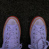 匡威（Converse）男鞋女鞋 ALL STAR系列经典帆布鞋休闲情侣休闲鞋学生板鞋 【黑巧夹心】复古厚底帆布鞋 A00869 41.5 实拍图
