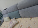 帕布（pabu）雪尼尔加厚弹力沙发套全包罩防滑沙发垫套四季通用靠垫防猫抓盖布 雪尼尔 -中性灰 M+:长95-130宽65-85厚5-20cm 实拍图