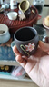 容山堂紫艺紫砂茶杯珐琅彩主人杯个人杯大号品茗杯禅意功夫茶具配件 实拍图