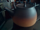 容山堂 粗陶茶壶煮茶器套装 大号提梁泡茶壶烧水壶陶壶电陶炉三界茶炉 粗陶提梁壶-直钮 实拍图