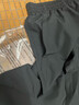 特步运动短裤男夏跑步裤七新款服饰透气耐磨宽松休闲裤健身跑步裤子男 灰黑【梭织七分】 S 165 实拍图