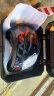 HNJ摩托车头盔男女电动车安全盔3C认证四季通用越野机车全盔夏季骑行 黑红毒液（标配透明片)+黑镜片 均码 实拍图