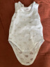 Kordear （考拉蒂尔）婴儿新生儿衣服夏季无袖薄款 宝宝包屁衣幼儿内衣新生儿打底衣服夏装 云朵款/浅蓝 59cm（偏小拍大一码） 实拍图
