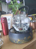 鑫璟仁玻璃煮茶器镶银蒸煮茶壶电陶炉茶壶烧水壶大容量茶具套装加厚泡茶 荷叶锦鲤-罗汉壶+鱼跃龙门炉 实拍图