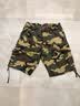 麻吉 MATCH 短裤男迷彩休闲薄款五分裤男士直筒多口袋工装裤夏季纯棉宽松潮牌中裤 S3596 卡其迷彩 XXL 实拍图