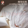 蚕花娘娘（SILKUEEN）蚕丝被100%桑蚕丝纯棉国标优等品被丝绵被夏凉被春秋薄被子母被芯 总重约4+6斤（子母被丝重2+4斤) 220*240cm粉 实拍图