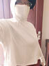 蕉下（beneunder）防晒衣女夏季25新款防紫外线防晒服升级披肩百搭AL118女士送礼 霜奶白 M 实拍图