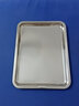 翡畅 304不锈钢方盘加厚深托盘长方形餐盘饺子烧烤蒸饭盘菜盘蒸饭柜 浅盘39.5cmX29.5cmX2cm 实拍图
