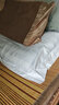 卡玛奴宾馆酒店旅馆床上用品白色全棉枕套枕芯套加密緞条纯棉枕头套单件 纯棉缎加密厚 40支 55*85cm 实拍图